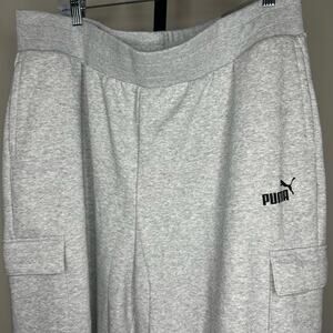 PUMA XXL Gray Sweatpants-NWT. cozy, comfort fit, 97% cotton, unisex